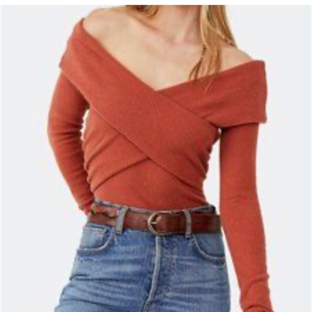 Free People Marley off the shoulder sweater